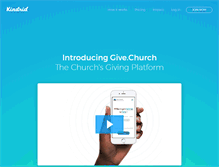 Tablet Screenshot of kindrid.com